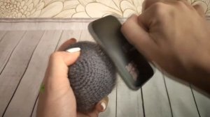 Начесываем игрушку  Чем и как это сделать