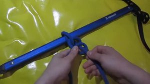 Морские узлы по Скрягину №12 "Простой штык со шлагом" #НезатягивающиесяУзлы