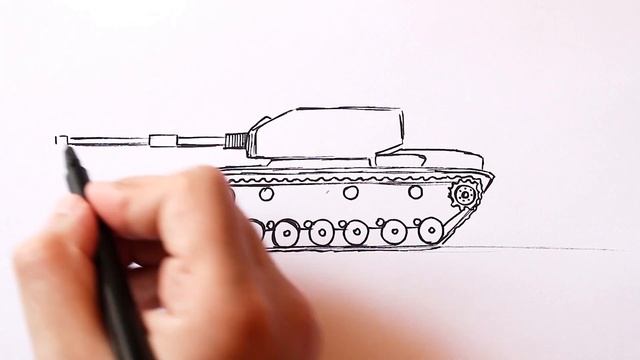 Как нарисовать Танк Легко и Просто @TaurusArtDrawing