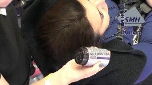 Закрашивание отросших корней: японская пудра Super Million Hair!