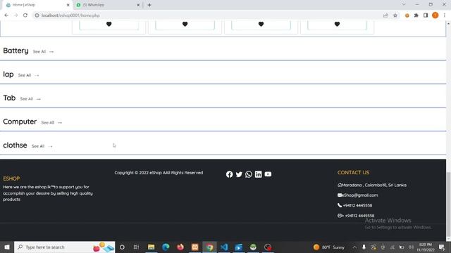 eShop task 6 | Web Project | Java Institute смотреть онлайн