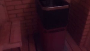 Совмещённая парная и помывочная.