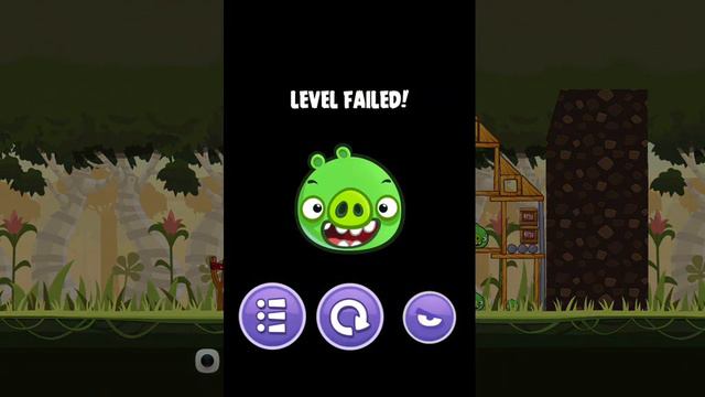 Angry Birds Re-Launched 1.2.0 Android Port: Game Over (LEVEL FAILED!) смотреть онлайн