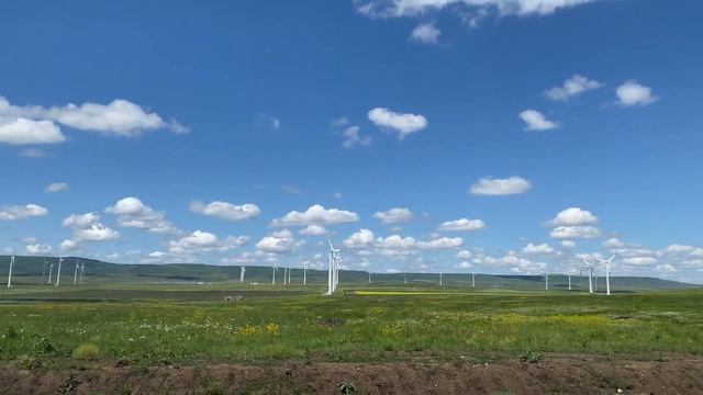 Кочубеевская ВЭС (Ветроэлектростанция) смотреть онлайн