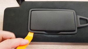 Mercedes S Class W222 Sun visor mirror replacement Замена зеркала козырька
