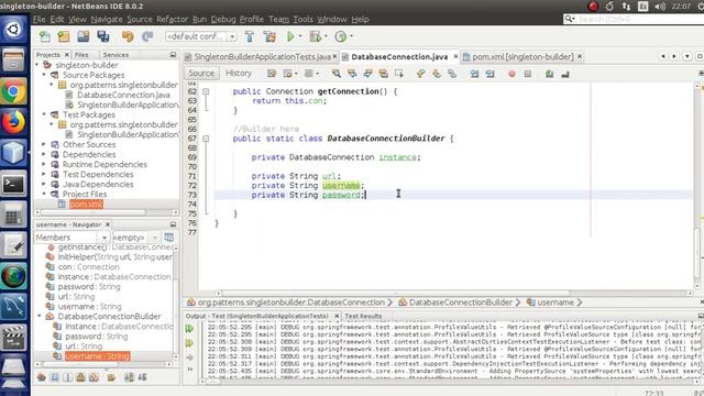 Singleton & Builder Pattern смотреть онлайн