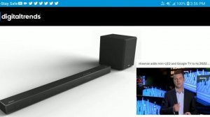 Hisense U5120G and the U5120GW+ Soundbars Launches as Rivals to Samsung HW-Q990B soundbar