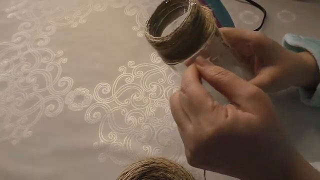 ИДЕИ ДЕКОРА. Как сделать вазу из кофейной банки своими руками. Простой способ!!!! смотреть онлайн