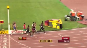 David Rudisha wins 800m Final IAAF World Championships Beijing 2015