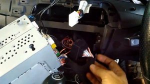 w204. .замена экрана. оригинал на китай.