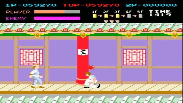 Kung-Fu Master - Full Longplay смотреть онлайн