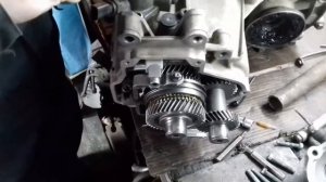 Ремонт и сборка МКПП6 GQN VW TUORAN 5 И 6 ПЕРЕДАЧА 5 Часть