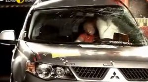 Краш тест Mitsubishi Outlander 2007 (E-NCAP ADAC)