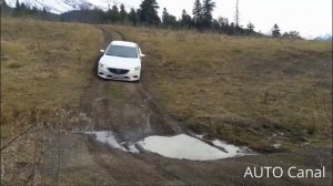 Проходимость Мазда 6 на бездорожье.