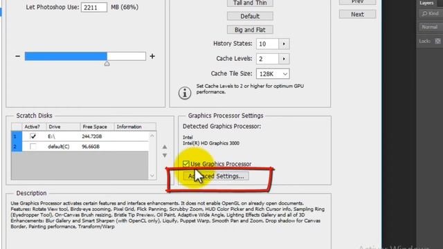 حل مشكلة الشاشة السوداء عند الكتابة ب الفوتوشوب | How to Fix photoshop cc black screen problem смотреть онлайн