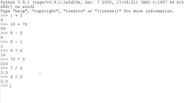 01 Python Basics - Math смотреть онлайн