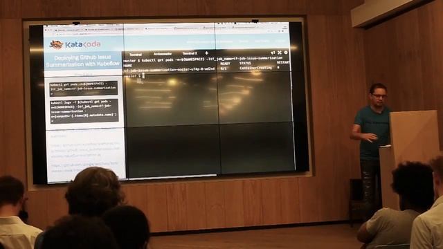 TensorFlow London: Ben Hall 'Machine Learning Workloads with Kubernetes and Kubeflow' смотреть онлайн