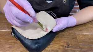Химчистка кожаной сумки