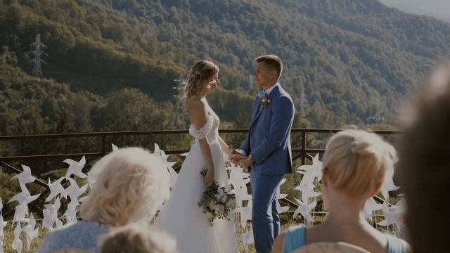 СВАДЬБА МЕЧТЫ В ГОРАХ В СОЧИ 04.09.2021 | КРАСНАЯ ПОЛЯНА | КАК ЭТО БЫЛО смотреть онлайн