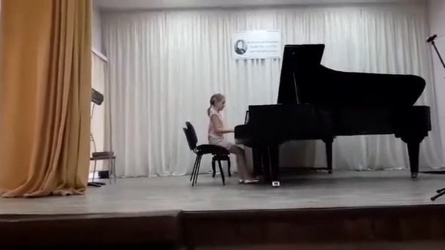 Скрынникова Анастасия. Ф.Шопен - Полонез Си бемоль мажор. смотреть онлайн