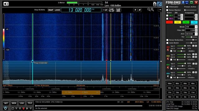 03.12.2022 12:28UTC, [sw, oob],  Предположительно SOH Xi Wang Zhi Sheng, Тайвань, 13020кГц, 1кВатт