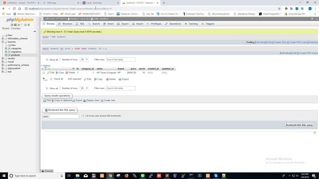 Laravel advanced crud