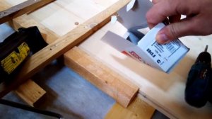 Укладка шпунта (доски) по 5,5 м. своими руками с помощью домкрата.