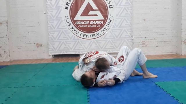 Работа из черепахи. Команда Gracie Barra Moscow