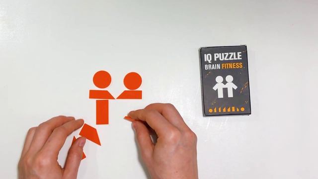 Rezolvăm puzzle IQ. Jocuri inteligente pentru copii. Brain Fitness. IQ Puzzle Gemeni Twins