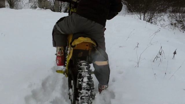 СНЯЛ ПЕРВЫЙ ВЛОГ НА СНЕГОХОДАХ смотреть онлайн