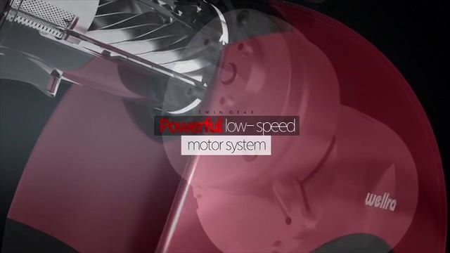 WELLRA TWIN GEAR SLOW JUICER смотреть онлайн