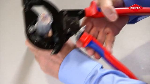 Nożyce do kabli z mechanizmem zapadkowym | KNIPEX 95 32 315A ; 95 36 315 A смотреть онлайн
