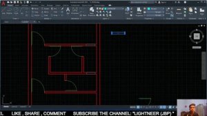 Autodesk Autocad Plan(15×40) 600sq.fit 1BHK Home plan,for Beginners Part-1,autocad commands tutoria