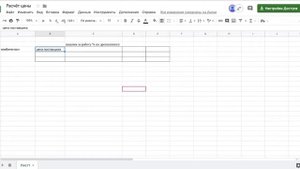 Удалённая совместная работа в гугл таблицах