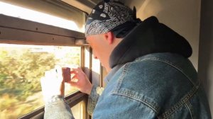 Железная дорога Грузии. Путешествие на электропоезде времен СССР. Гардабани- Тбилиси. Возвращаемся!