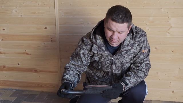 Кованная тяпка для мяса Тестирование на костях Кузница Династия смотреть онлайн