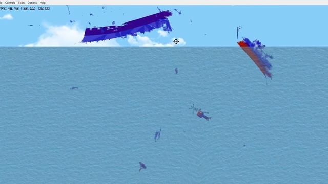 Floating Sandbox #2 | Anti-matter bomb disaster | смотреть онлайн