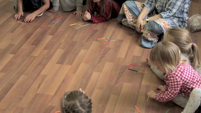 Мышематика: одинаковые картинки из счётных палочек. Подготовка к школе