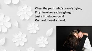 Best Motivational And Powerful Poem 'Be a Friend by Edgar Guest' |Life Changing & Inspirational Poe