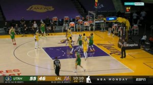 Лейкерс - Юта Джаз 20.04 Хайлайты НБА на русском