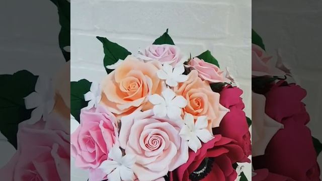 Букет. Розы из полимерной глины смотреть онлайн