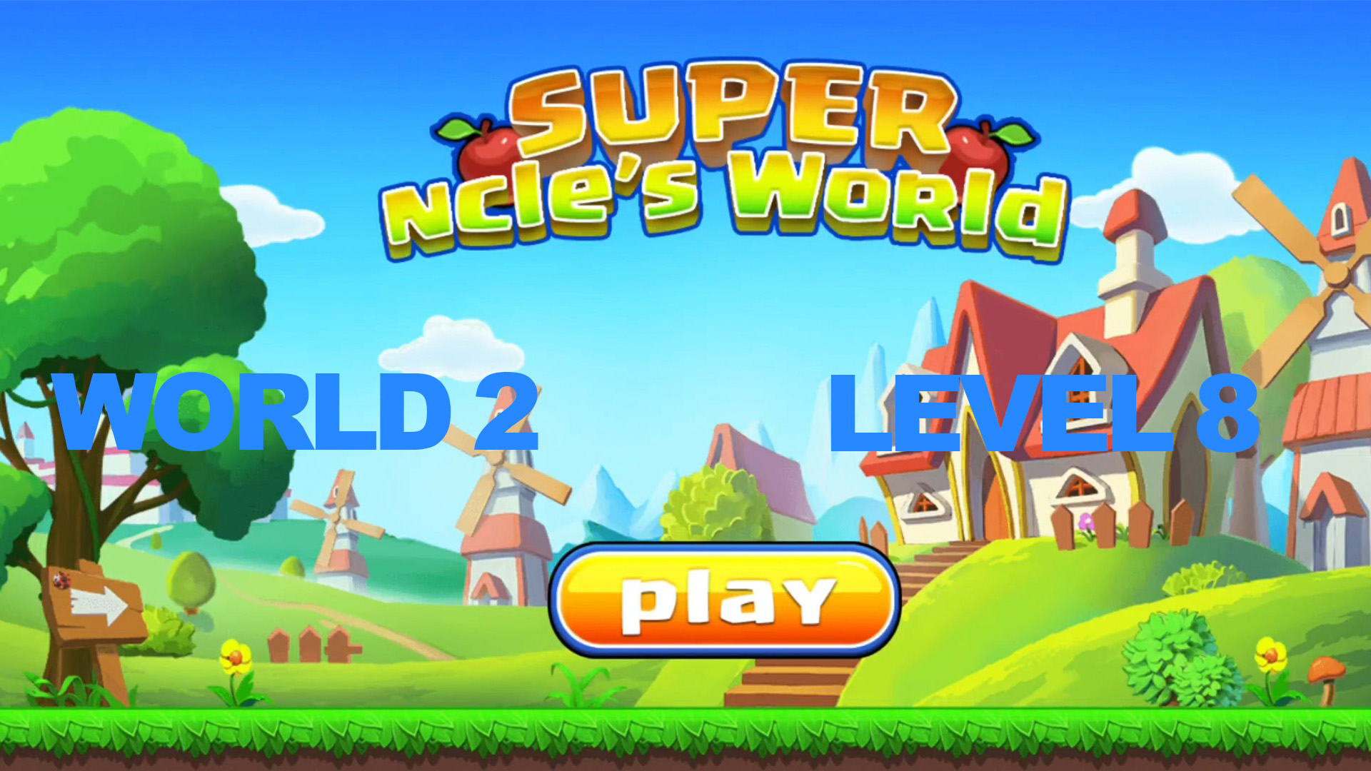 Super ncle's  World 2. levei 8.