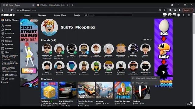 The Best Roblox Extension BTRoblox