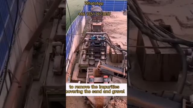 Wheel Bucket Sand Washing Machine Working Principle