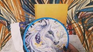 Начатыши///Начатые процессы ///вышивка крестом ///все мое, все вышью?