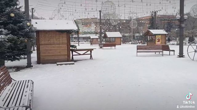 Второй раз в этом году выпал небольшой снег за всю зиму смотреть онлайн