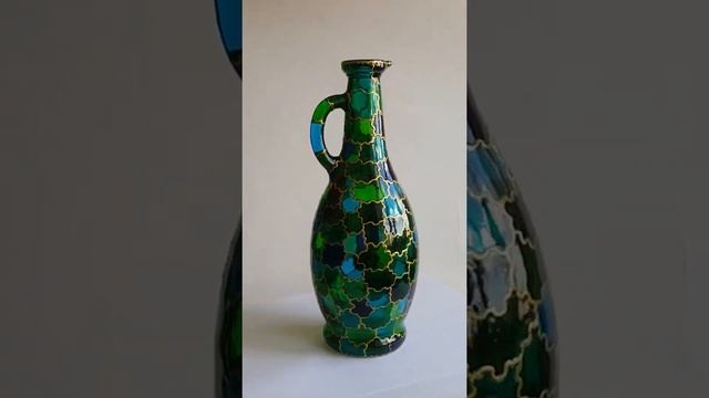 Стеклянная зеленая ваза смотреть онлайн