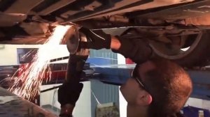 Снятие карданного вала