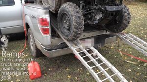 Honda Pioneer 500 - Loading into a F150 Truck Box
