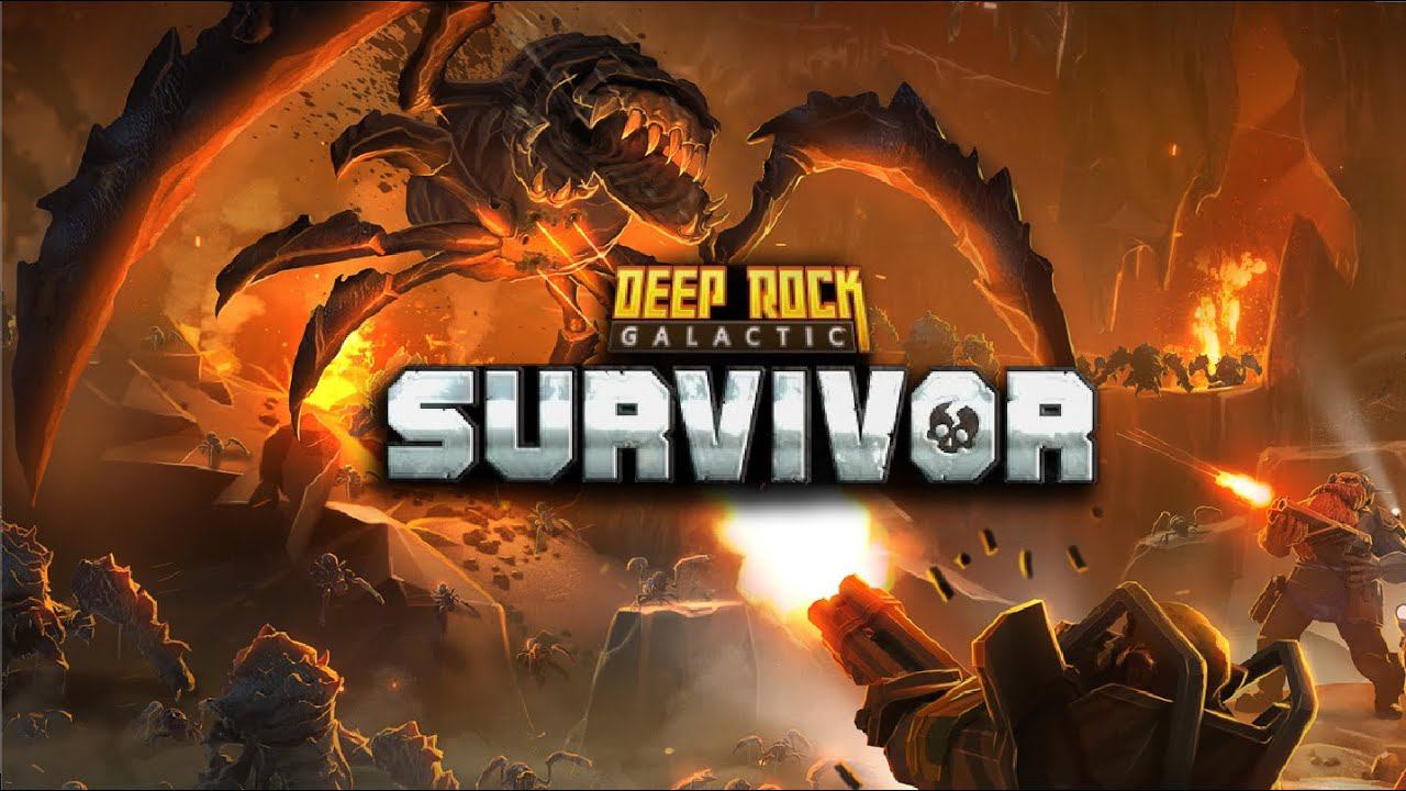 Космические гномы (Биом Магматическое Ядро + Главный Босс) - Deep Rock Galactic: Survivor #5